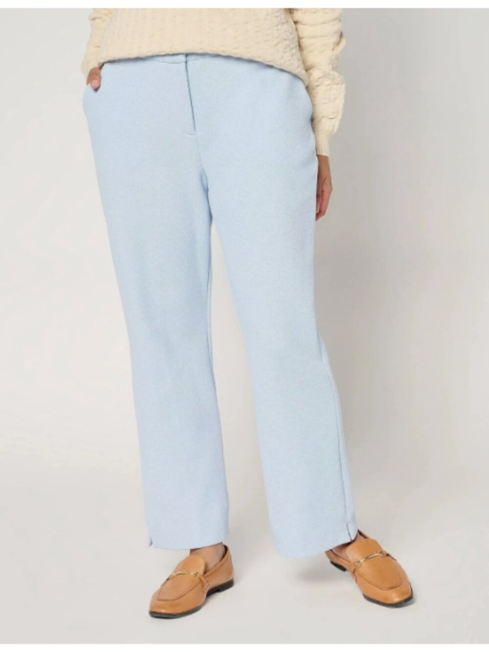 Joan Rivers Red Carpet Stretch Pique Ankle Pants - Size: XLP - NIP